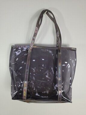 Jimmy Choo Iridescent Clear Tote Bag